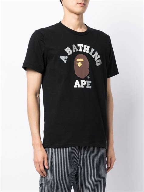 farfetch bathing ape clothing